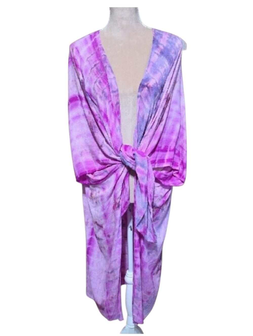 Style Rack Pink and Lavender Sheer Kimono